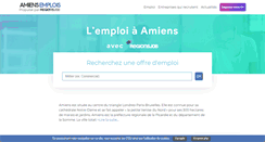 Desktop Screenshot of amiens-emplois.com